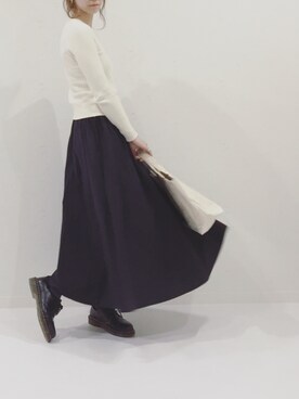 ちばのぞみ。さん(レディース・165cm)の冬コーディネート
