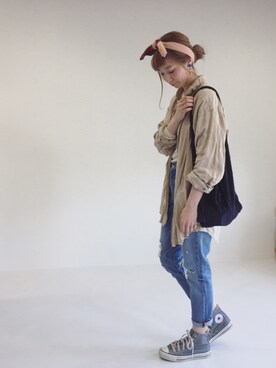 ちばのぞみ。さん（レディース・165cm）の春コーディネート