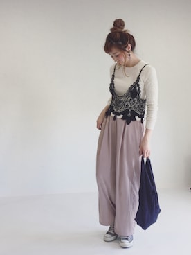 ちばのぞみ。さん（レディース・165cm）の春コーディネート