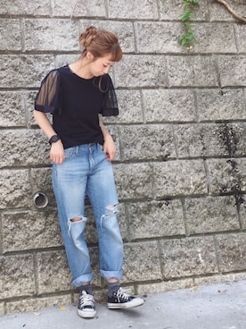 ちばのぞみ。さん（レディース・165cm）の夏コーディネート