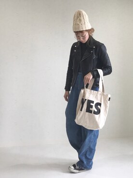 ちばのぞみ。さん（レディース・165cm）の冬コーディネート