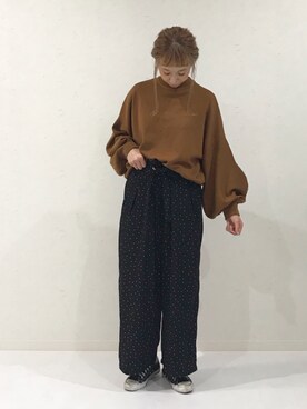 ちばのぞみ。さん（レディース・165cm）の秋コーディネート