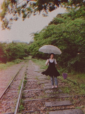 「プチプラミックス」｜「アイテム（ハンチング/ベレー帽）」を使った、tomoさん（レディース・163cm）の秋コーディネート