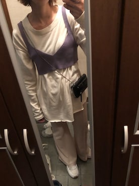 「used mix」｜「アイテム（アクセサリー）」を使った、tomoさん（レディース・163cm）の秋コーディネート