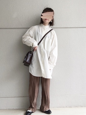 「cloverleaf（クローバーリーフ）のアイテム」を使った、めめさん（レディース・155cm）の春コーディネート