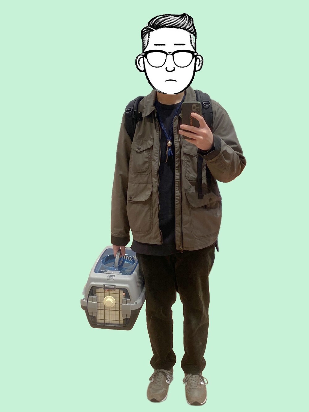 「FILSONのアイテム（ジャケット/アウター、その他）」を使った、Tseng J.さん（メンズ・176cm）の冬コーディネートの1枚目の写真