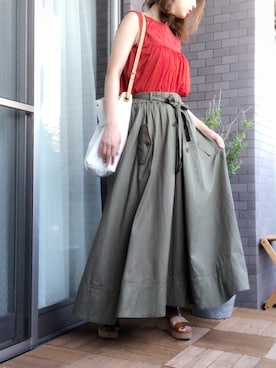 junkoさん（レディース・161cm）の夏コーディネート