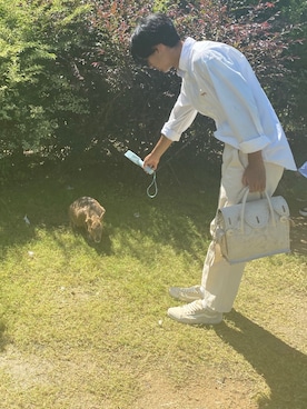 「Born Free（ボーンフリー）のアイテム」を使った、たくとさん（メンズ・174cm）の秋コーディネート