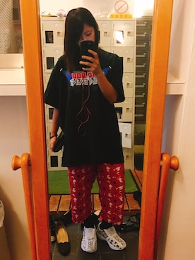 「CECIL McBEE（セシルマクビー）のアイテム（財布/小物）」を使った、ふじこさん（レディース・156cm）の秋コーディネート