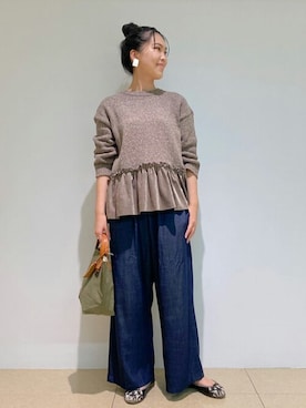 naoさん（レディース・159cm）の秋コーディネート