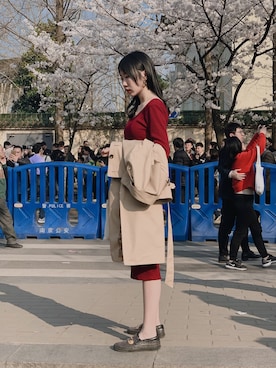 「iT（イット）のアイテム（ワンピース/ドレス）」を使った、Pilipala さん（レディース・163cm）の春コーディネート