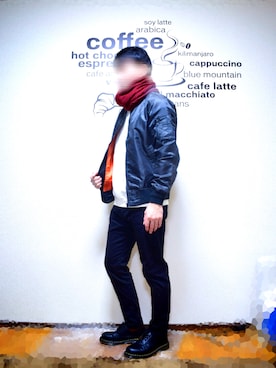 「CURRENT（カレント）のアイテム」を使った、ナッツさん（メンズ・173cm）の秋コーディネート