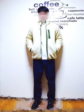 「jiggys shop（ジギーズショップ）のアイテム（ジャケット/アウター）」を使った、ナッツさん（メンズ・173cm）の冬コーディネート