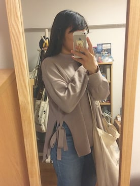 ema ¨̮ さん(レディース・160cm)の冬コーディネート