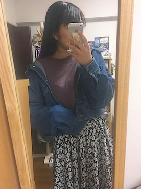 ｅｍａ ¨̮ さん（レディース・160cm）の冬コーディネート