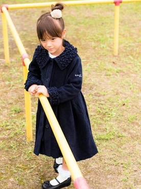 「秋冬」｜「アイテム（その他アウター）」を使った、キャサリンコテージさん（キッズ・110cm）の秋コーディネート