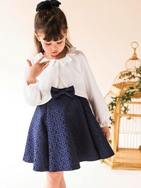 「kids」｜「アイテム（セットアップ）」を使った、キャサリンコテージさん（キッズ・110cm）の秋コーディネート