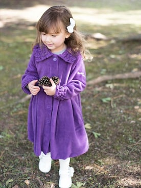 「秋冬」｜「アイテム（その他アウター）」を使った、キャサリンコテージさん（キッズ・101cm）の秋コーディネート