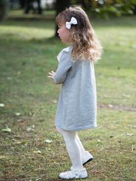 「リボン(モチーフ)」｜キャサリンコテージさん（キッズ・101cm）の冬コーディネート