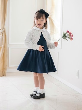 「アイテム（カチューシャ）」を使った、キャサリンコテージさん（キッズ・107cm）の冬コーディネート