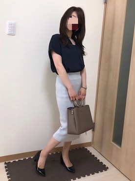 「blanchic（ブランシック）のアイテム」を使った、ちゃばさん（レディース・148cm）の夏コーディネート