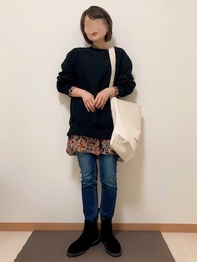 ちゃばさん(レディース・148cm)の冬コーディネート