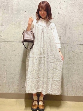 「Samansa Mos2（サマンサ モスモス）のアイテム」を使った、ゆかさん（レディース・162cm）の春コーディネート