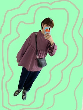 「チャイハネ（チャイハネ）のアイテム（その他シューズ）」を使った、ﾏｼｭーさん（レディース・154cm）の春コーディネート