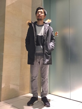 Kiyotaka Nakagawaさん（メンズ・171cm）の冬コーディネート