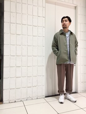 Kiyotaka Nakagawaさん（メンズ・171cm）の冬コーディネート