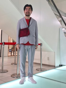 「さしいろ」｜「アイテム（ジャケット/アウター）」を使った、Kiyotaka Nakagawaさん（メンズ・171cm）の春コーディネート