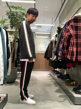 「FILLING PIECES（フィリングピース）のアイテム」を使った、Kiyotaka Nakagawaさん（メンズ・171cm）の秋コーディネート