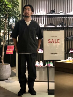 Kiyotaka Nakagawaさん（メンズ・171cm）の夏コーディネート