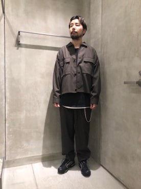 「オトナストリート」｜「アイテム（ジャケット/アウター）」を使った、Kiyotaka Nakagawaさん（メンズ・171cm）の秋コーディネート