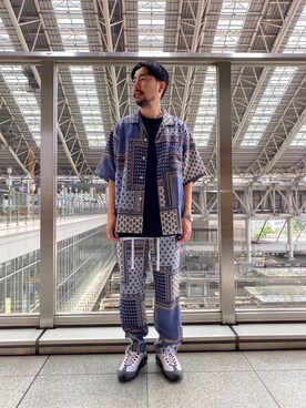 Kiyotaka Nakagawaさん（メンズ・171cm）の夏コーディネート