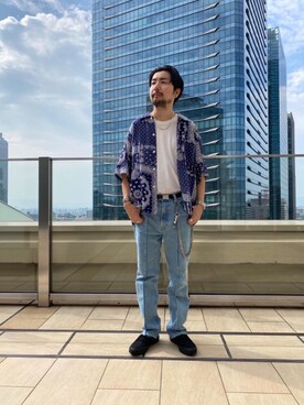 Kiyotaka Nakagawaさん（メンズ・171cm）の夏コーディネート