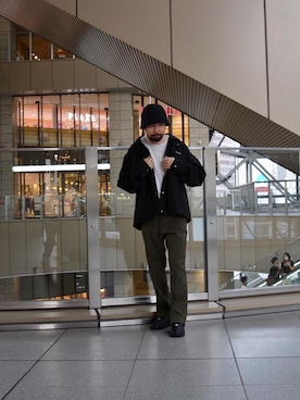 「オトナストリート」｜「アイテム（ジャケット/アウター）」を使った、Kiyotaka Nakagawaさん（メンズ・171cm）の秋コーディネート