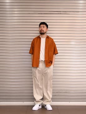 Kiyotaka Nakagawaさん（メンズ・171cm）の春コーディネート