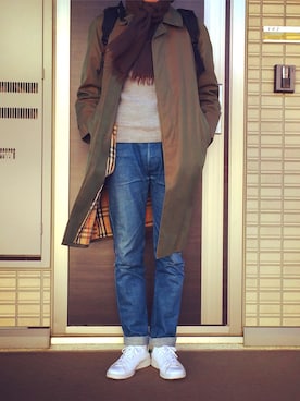 「MARGARET HOWEEL」｜t.sgb1104さん（メンズ・176cm）の冬コーディネート