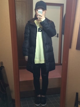 「HEADSTAR（ヘッドスター）のアイテム」を使った、SaoriKoさん（レディース・163cm）の春コーディネート