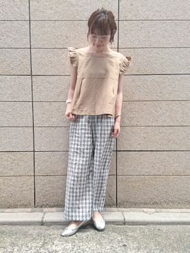 sakiiiさん（レディース・151cm）の夏コーディネート