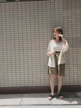 sakiiiさん（レディース・151cm）の春コーディネート