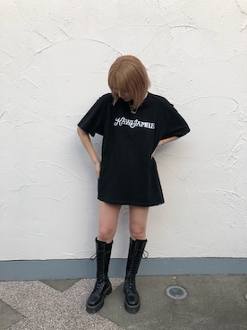 「アイテム（ブーツ）」を使った、FIG&VIPER_hinakoさん（レディース・164cm）の夏コーディネート