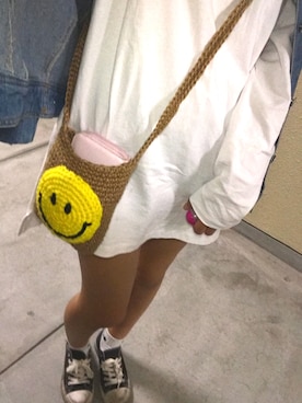 「ニコちゃん」｜「アイテム（ジャケット/アウター）」を使った、china.さん（レディース・166cm）の秋コーディネート