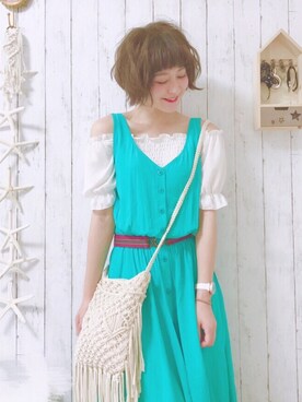 高千 真穂さん(レディース・165cm)の夏コーディネート