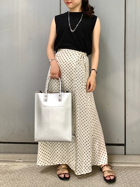 「コモン柄」｜みはさん（レディース・155cm）の夏コーディネート