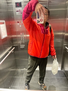 「NIKE ACG（ナイキエィシージー）のアイテム（その他アウター）」を使った、李瑞可さん（メンズ・170cm）の春コーディネート