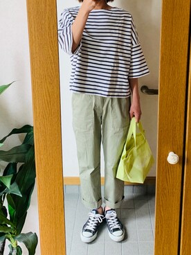 hamさん（レディース・165cm）の夏コーディネート