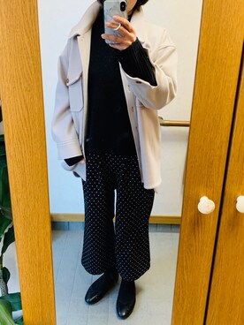 hamさん（レディース・164cm）の冬コーディネート