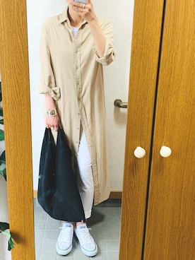 「IOSSELLIANI（イオッセリアーニ）のアイテム（アクセサリー）」を使った、hamさん（レディース・165cm）の春コーディネート